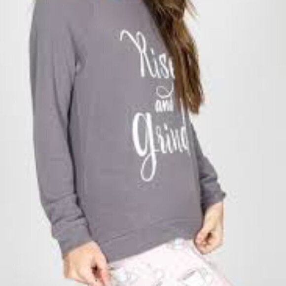 PJ Salvage Rise and Grind Sweatshirt, Grey, Sz M - Picture 8 of 12